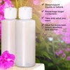 Onisavings Plastic Cylinder Bottles with Flip Top Pour Spout -