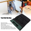 Tool Roll Organizer, Oxford Cloth Wrench Organizer Tool Pouch with