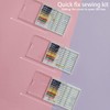 10 Boxes Quick Fix Sewing Kit, Easy Pre Threaded Needle