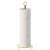 Siyzda Bath Toilet Paper Holder, Toilet Tissue Roll Organizer Storage,