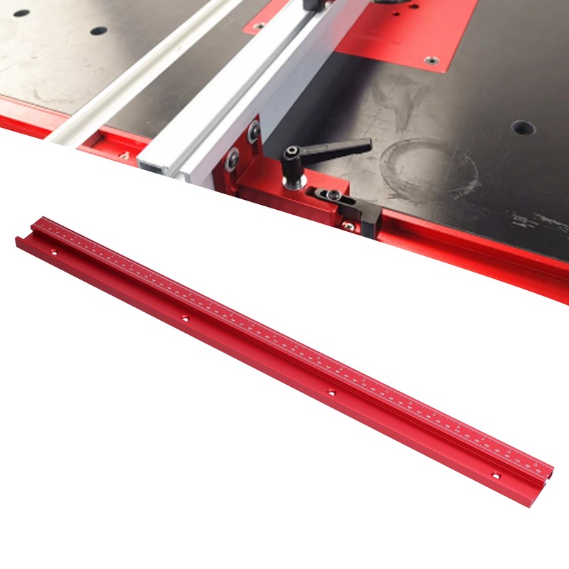 45 Type Woodworking Chute Aluminum Alloy Guide Rail Push Handle