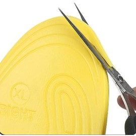 1Pair Flat Feet Supports,Corrective O/X Type Leg Insoles,Supination Orthotic Inserts,Insoles for Knee Pain,Arch Support Inserts for Women Man (Black, L)