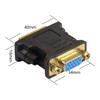 REY VGA Female to DVI-I Male Adapter 24+5