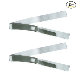 TopMed ETS Catheter Securement Retaining Strap with Anti Slip Grip, Catheter Holder Urine Drainage Legband, Urinary Leg Bag Straps Velcro (Pack of 2) (2.50x50 cm / 0.98x19.7 Inch)