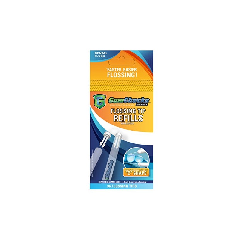 Gumchucks - Discontinued Adult Pro Floss Refills (Pack of 36)