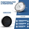 MAVORI® Analogue Weather Station For Indoor And Outdoor Use With