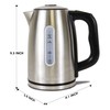 Kenmore 1.7L Cordless Electric Kettle w/ 6 Temperature Pre-Sets, Stainless