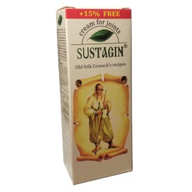  SUSTAGIN, Cream for Joints and Spine, Traditional Cossack's Recipe, 1 Pack = 75 Grams,  (2)