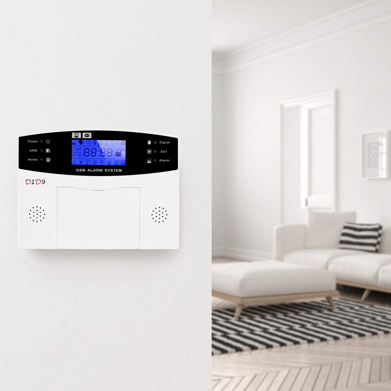 D1D9 Burglar Alarm System Wireless DIY GSM for Home House