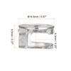 sourcing map Furniture Cam Lock Nut 14.6 x 9.5 mm