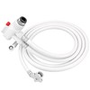 6FT Countertop dishwasher inlet and drain hose kit, compatible with