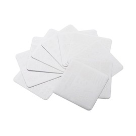 Healeved 10pcs Nail Art Printing Plate Stamper Nail Stamping Plates Nails Accessories Nail Gel Kit Manicure Kit Manicure Stamping Template Nail Tools DIY Nail Art Stencil Stainless Steel