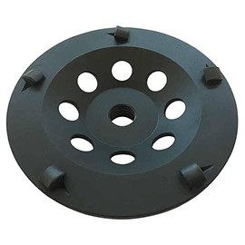 PCD Grinding Wheel for Removing Epoxy, Glue, Mastic, and Paint 4.5" Diameter