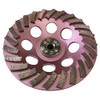 7" Anti-Vibration Grinding Diamond Cup Wheels for Concrete and Masonry,