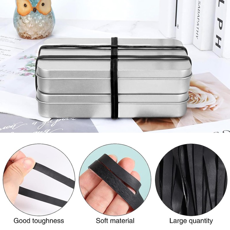 Elastic Bands Heavy Duty 80Pcs Thick rubber bands Natural Strong