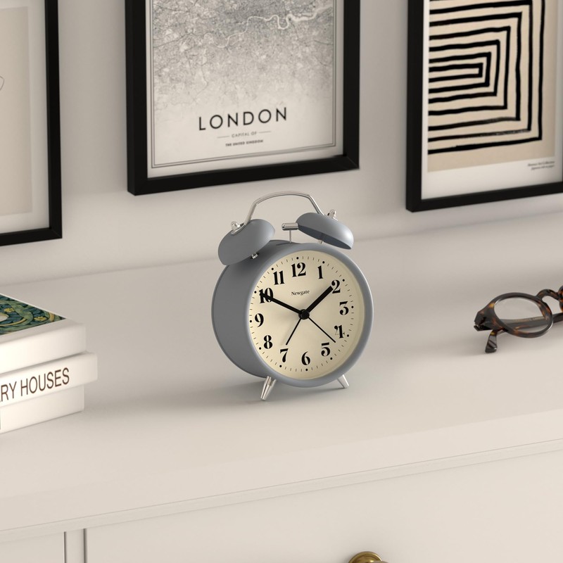 NEWGATE ® Theatre Alarm - Small Modern Contemporary Alarm Clock