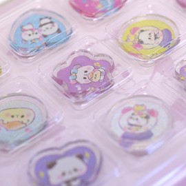 Kamio Japan Sticker KIRACORO Popper Sticker Mochimochi Panda 230556