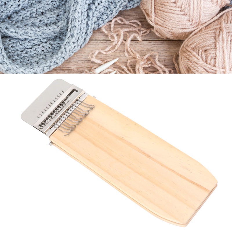 Small Weaving Loom Kit 12 Hooks Speedweave Type Portable DIY