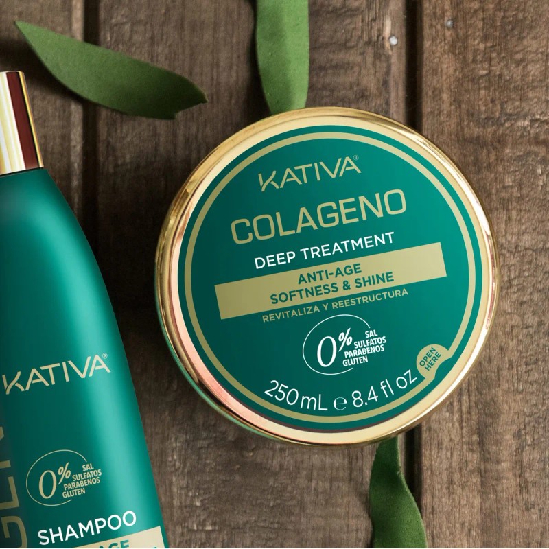 Mascarilla De Tratamiento Profundo Kativa Collagen 250 Ml Pa