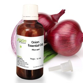 Allin Exporters Onion Essential Oil Pure Natural Therapeutic Grade Perfect For Skin Care & Hair Therapy (50 ML)