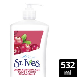 Crema Corporal ST.IVES Olivo y Aceite de Arándano 532 ml