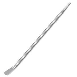 FOCMKEAS 20"(500mm) Aligning Pry Bar Round Crowbar Sleever Bar for Prying and Alignment with Non-Slip Handle, CR-V(20 Inch)