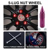 SINGARO 20PCS M14X1.5 Wheel Lug Nuts, Cap Spiked Extended Tuner