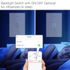 MOES Touch Wall Single Live Wire Smart Switch，No Neutral Wire
