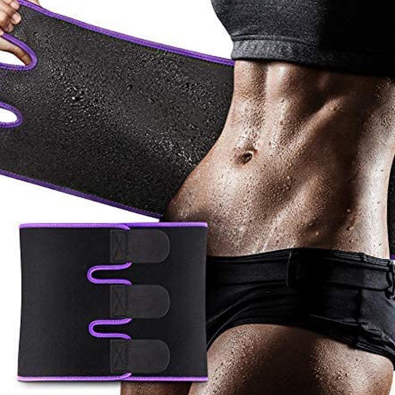 LQUCWEPP Waist Trimmer,Adjustable Ab Trainer Belt for Back Support,Training &