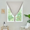 Jilron Adhesive Curtain,100% Blackout Curtains, No Drilling, Suitable for Multi-Scenes