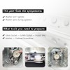 ZNTVW W10913953 W11481722 49tyz-e120a1 Washer Shifter Actuator Set
