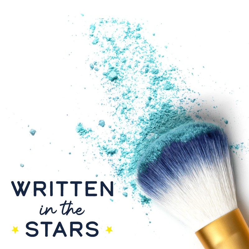 Legami - 4 Piece Makeup Brush Set, Oh My Glow!