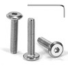 Tunejoy Pack of 30 Flat Head Screws M4 x 20
