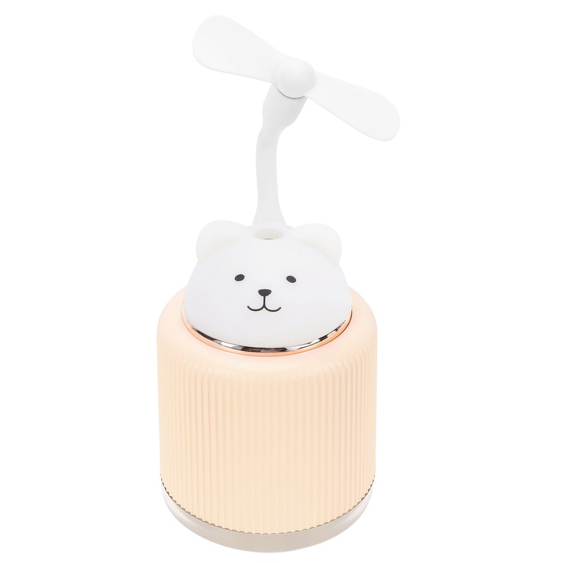 Mini Humidifiers Lovely Cartoon Style Humidifying Device with Light for
