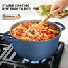 INSETFY Large Dutch Oven Pot with Lid-7.5QT Cast Aluminum Oven