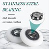 SPDYCESS Pack of 12 Shower Cubicle Rollers, Sliding Door Replacement