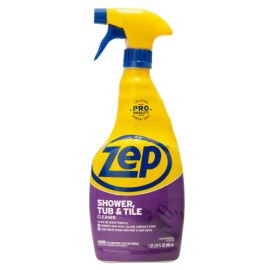 Zep Shower, Tub and Tile Cleaner 32-fl oz Bathtub Cleaning Bathroom Spray Clean