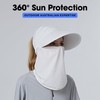 Visor Hat for Women with Face Mask, Sun Visors for