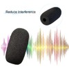 L Foam Microphone Windshield Kit, Sponge Covers for Improved Sound