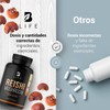 Hongo Reishi de 200 Cápsulas Antioxidante y Antiinflamatorio. Ingredientes naturales.