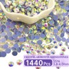 Liliume 1440 Pieces Hotfix Rhinestones SS16 Crystal AB Rhinestones 20