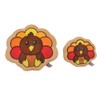 Midlee Turkey Thanksgiving Sugar Cookie Dog Toy (Large)
