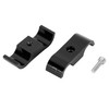 X AUTOHAUX 6pcs Black AN4 11mm Hose Separator Clamp Adapter