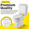 Qualihome Toilet Tank Flush Lever Replacement for American Standard (White,
