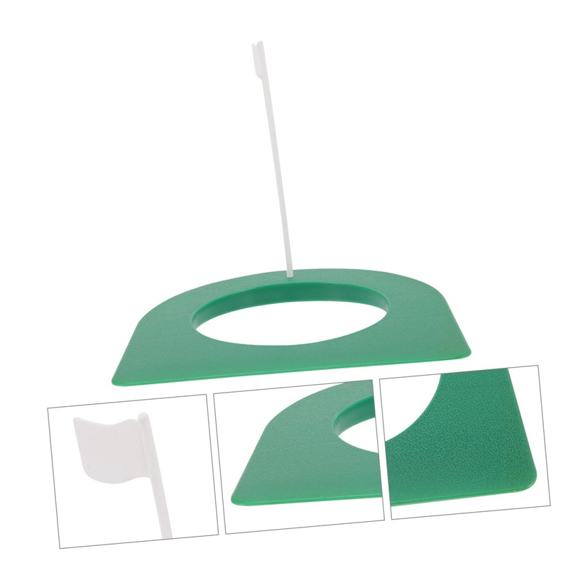 SUPVOX Golf Putting Cup Training Aid 2 Sets Plastic Indoor