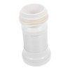 Operitacx Toilet Offset Seal Hose PVC Pipe Flexible and Sturdy