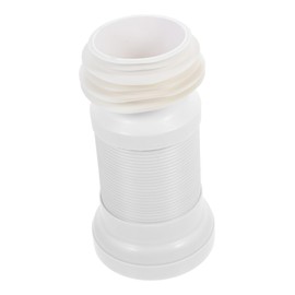 Operitacx Toilet Offset Seal Hose PVC Pipe Flexible and Sturdy for Bathroom Toilet Drain Conversions