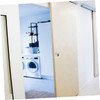 TEHAUX 2pcs Stainless Steel Door Handle Minimalist Wardrobe Pull Knob