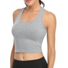 Porvike Sports Crop Tank Tops for Women Cropped Athletic Yoga
