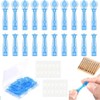 TIAMORK 100pcs Sterile Needles for Pimples, 72 Dots Acne Stickers